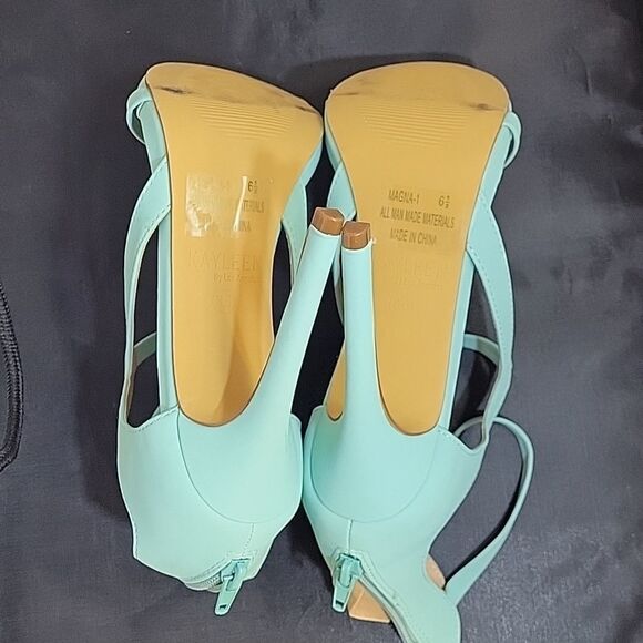 KAYLEEN BY LOS ANGELES ANKLE AND INSSTEP STRAP BACK ZIP CLOSURE WOMEN"S … - Picture 10 of 14